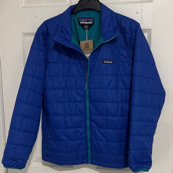 Brand new with the tags Patagonia Vibrant Blue Jacket for Kids Siz